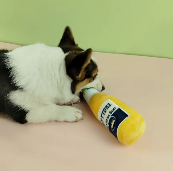 Grrrona Plush Bottle