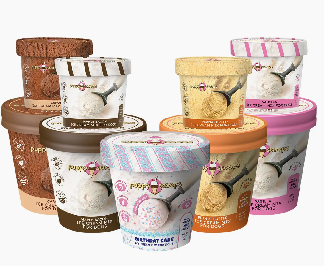 Puppy Scoops Ice Cream Mix For Dogs