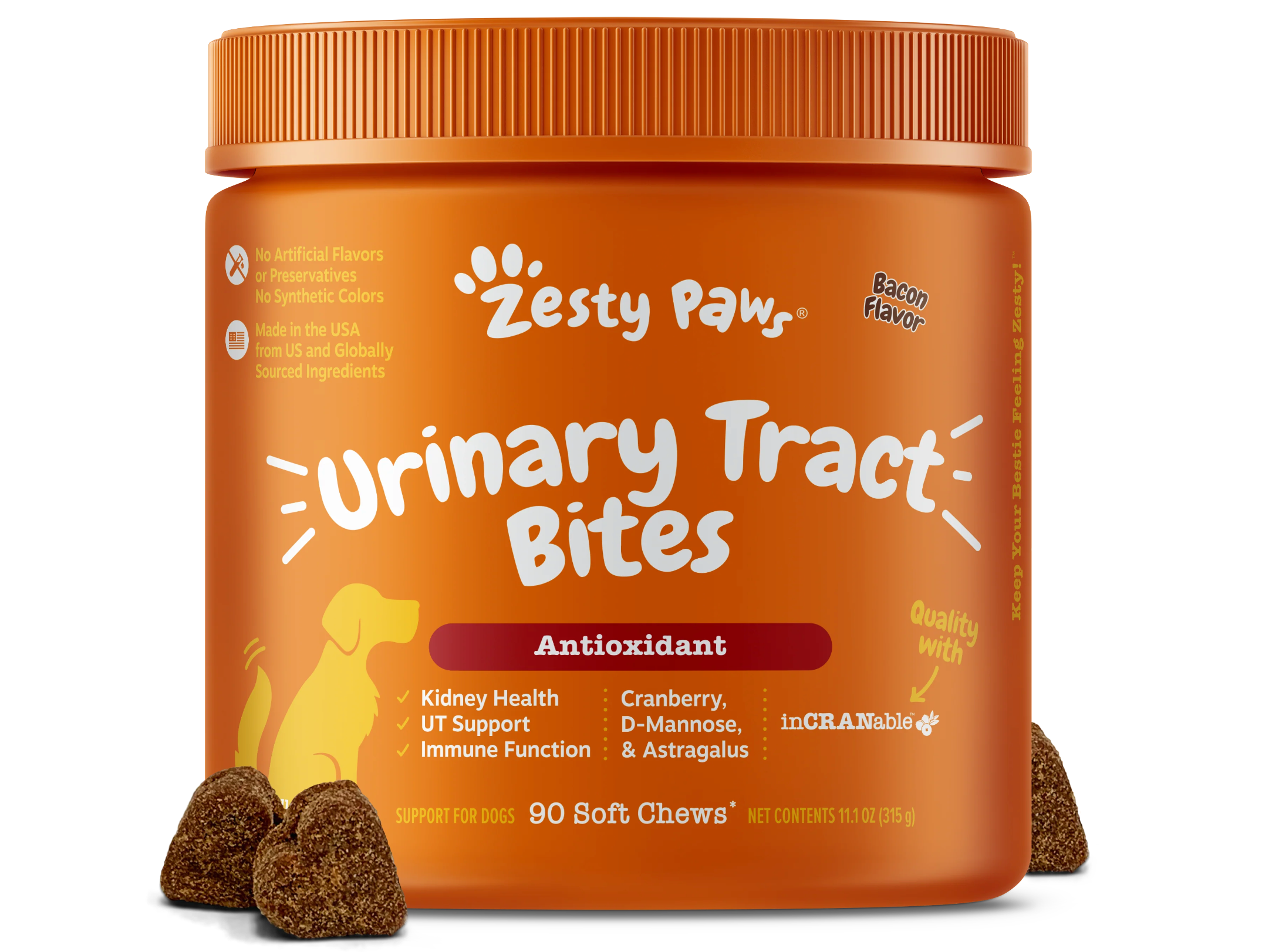 Urinary Tract (UT) Bites For Dogs (90ct)