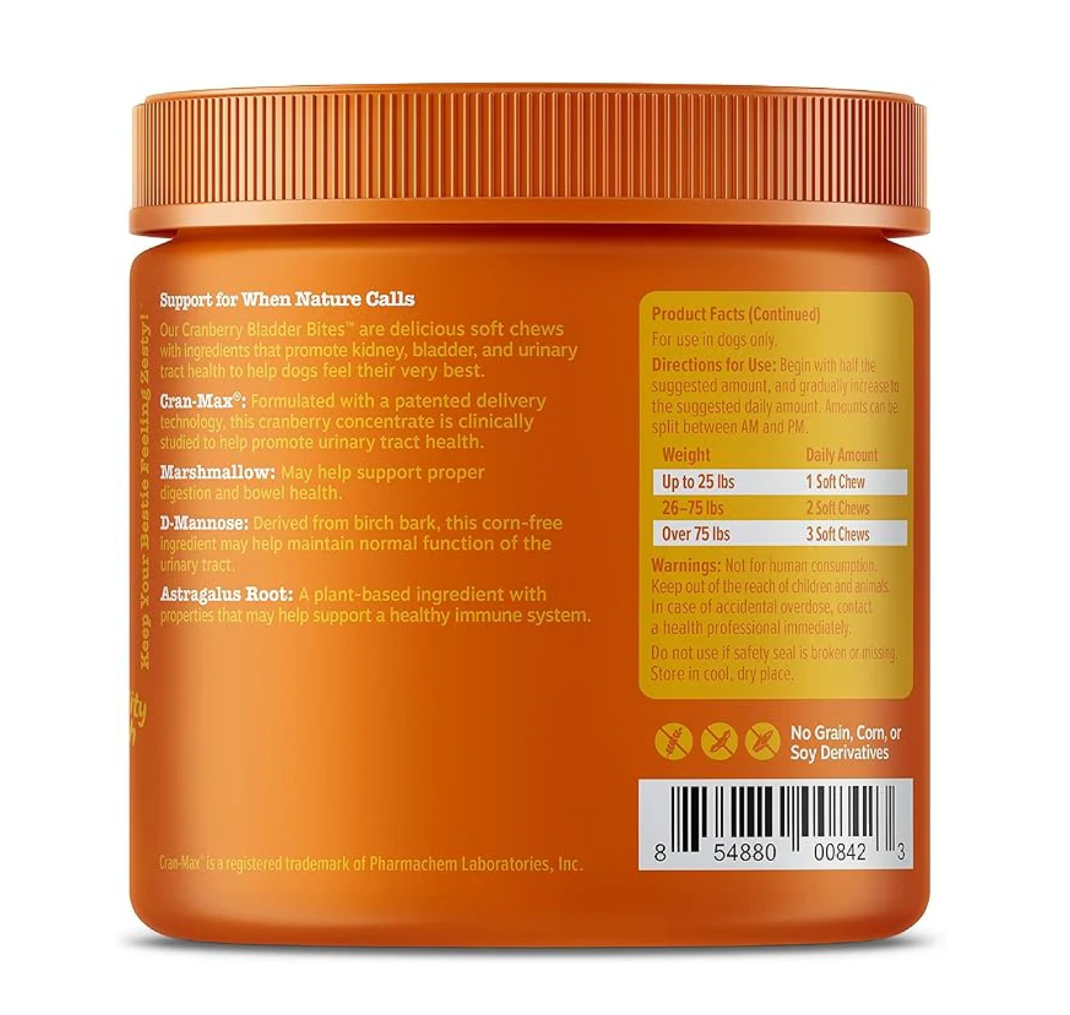 Urinary Tract (UT) Bites For Dogs (90ct)