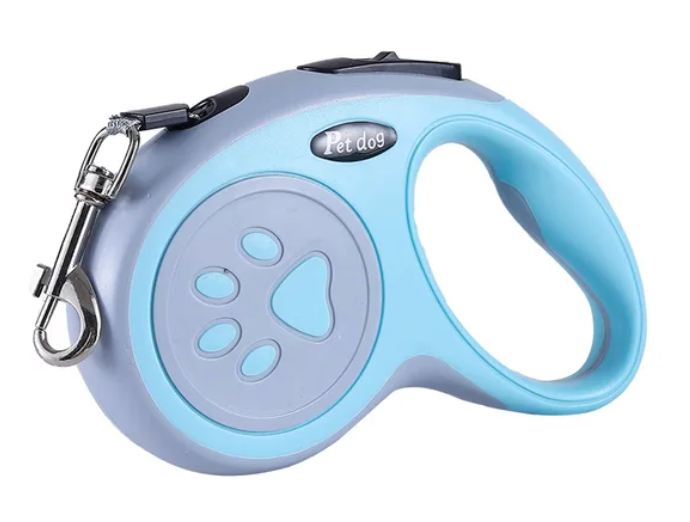 Retractable Nylon Dog Leash - 9ft