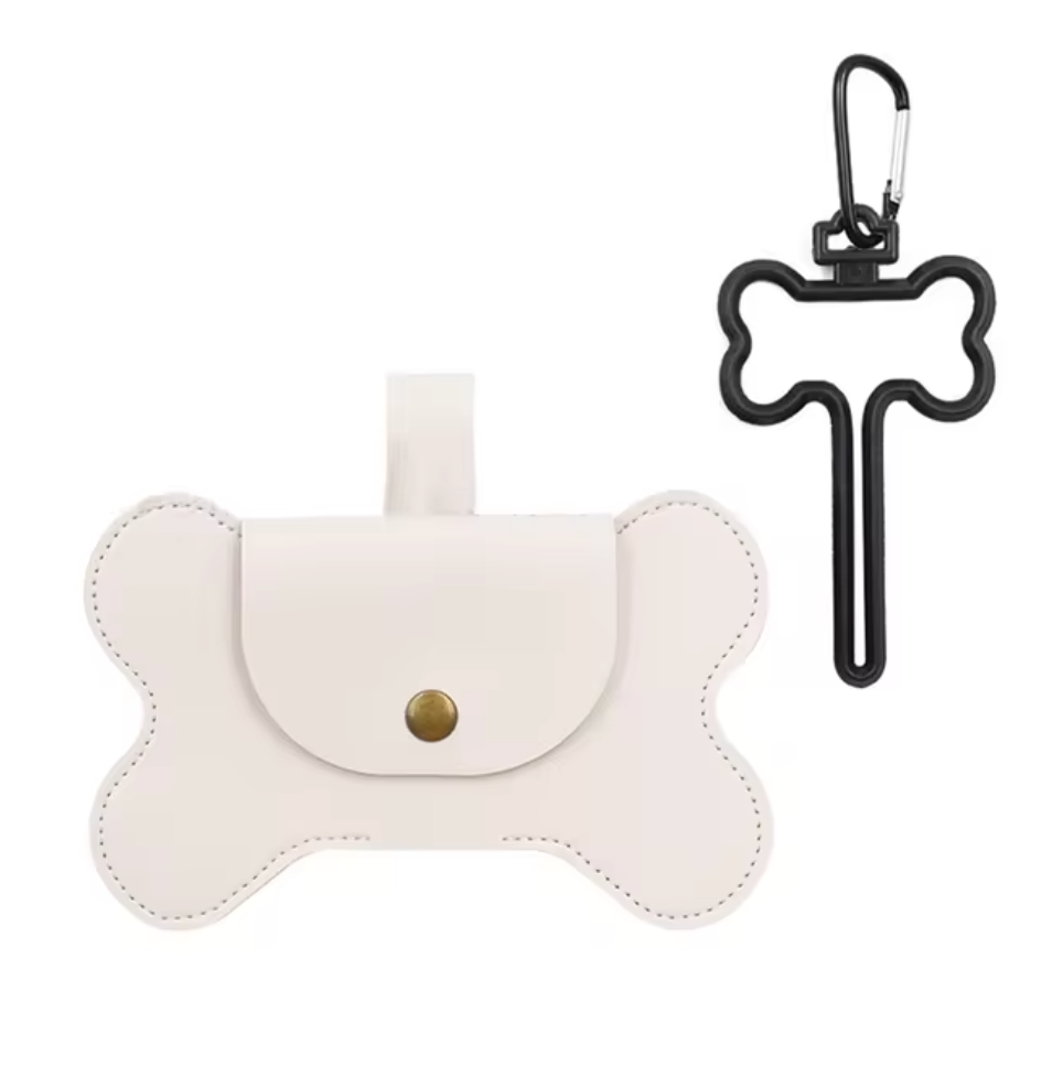 Bone Shape Poop Bag Holder