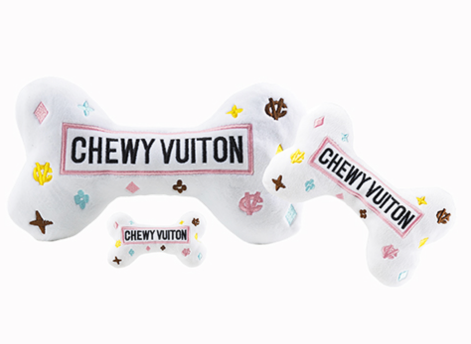 Chewy Vuiton Bone Toy