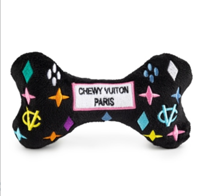 Chewy Vuiton Bone Toy