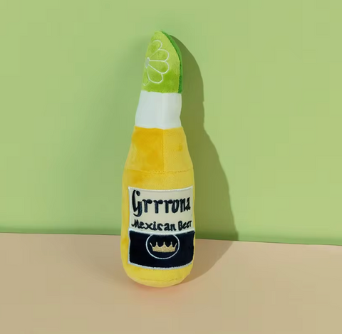 Grrrona Plush Bottle