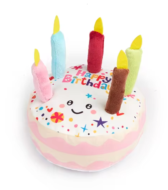 Birthday Cake Plush Toy