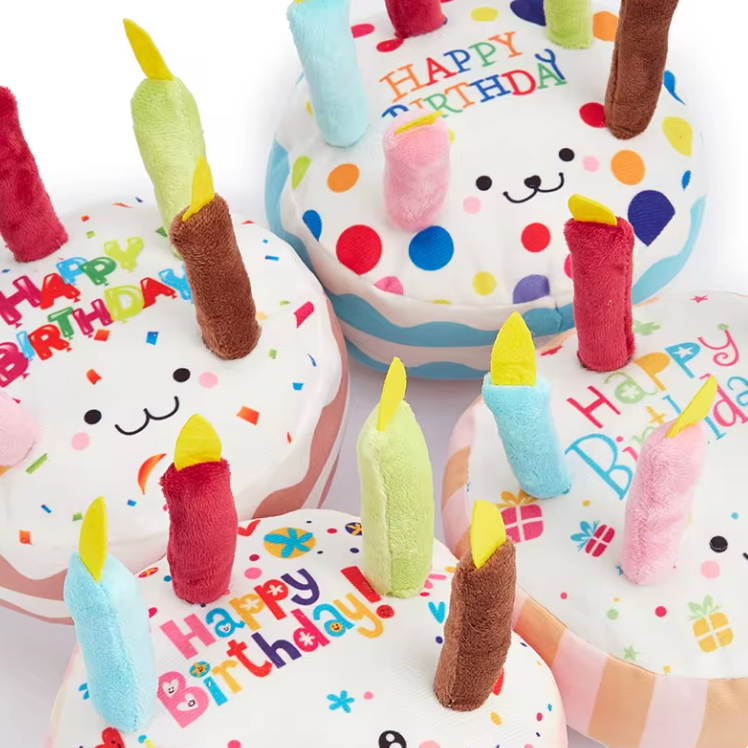 Birthday Cake Plush Toy