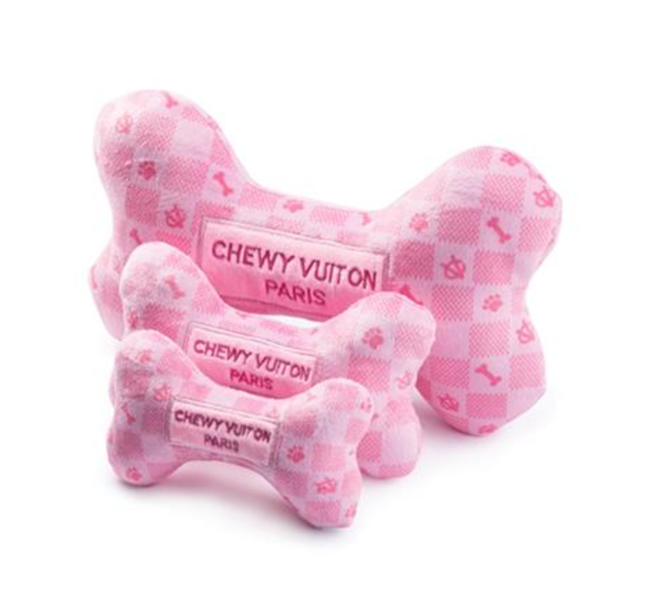 Chewy Vuiton Bone Toy