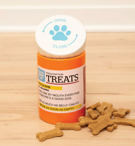 Doggie "Medicine" Treat Jar