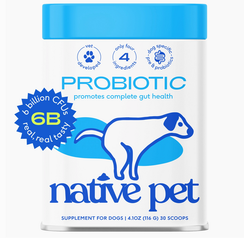 Native Pet - Probiotic & Prebiotic Powder Supplement (4.1oz)