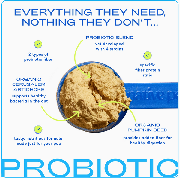 Native Pet - Probiotic & Prebiotic Powder Supplement (4.1oz)