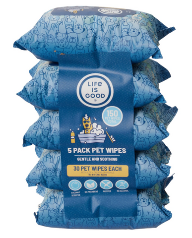 Life is Good® Pet Wipes