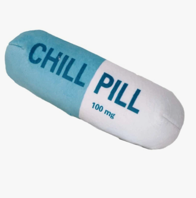 "Chill Pill" Dog Toy