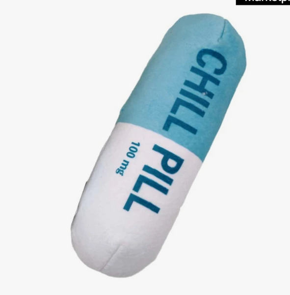 "Chill Pill" Dog Toy