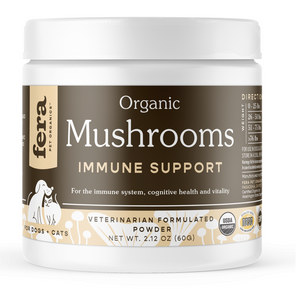 FERA PETS - USDA Organic Mushroom Blend for Immune Support