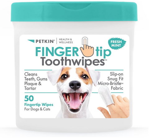 Dog Dental ToothWipes (Fresh Mint)