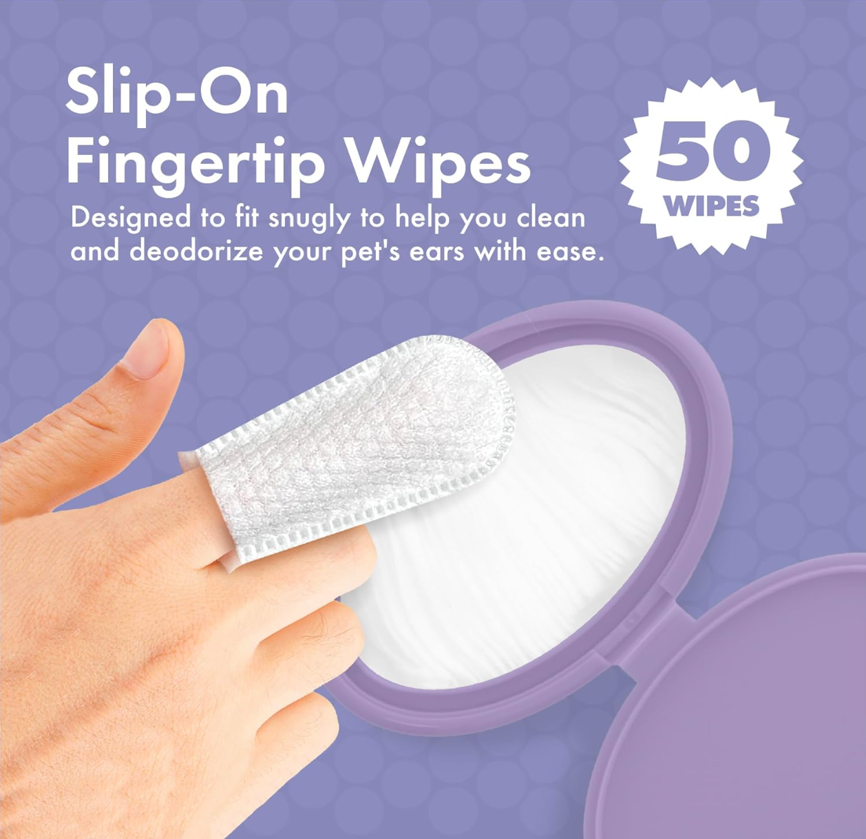 Fingertip Ear Wipes