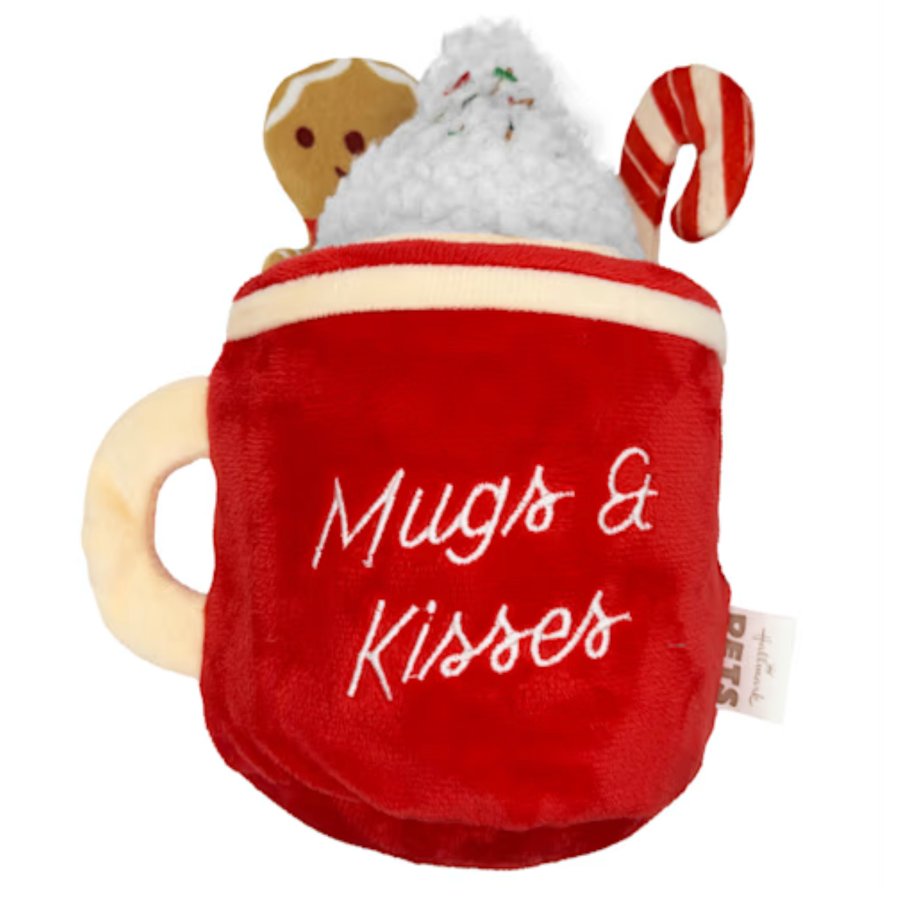 MUGS & KISSES Holiday Dog Toy