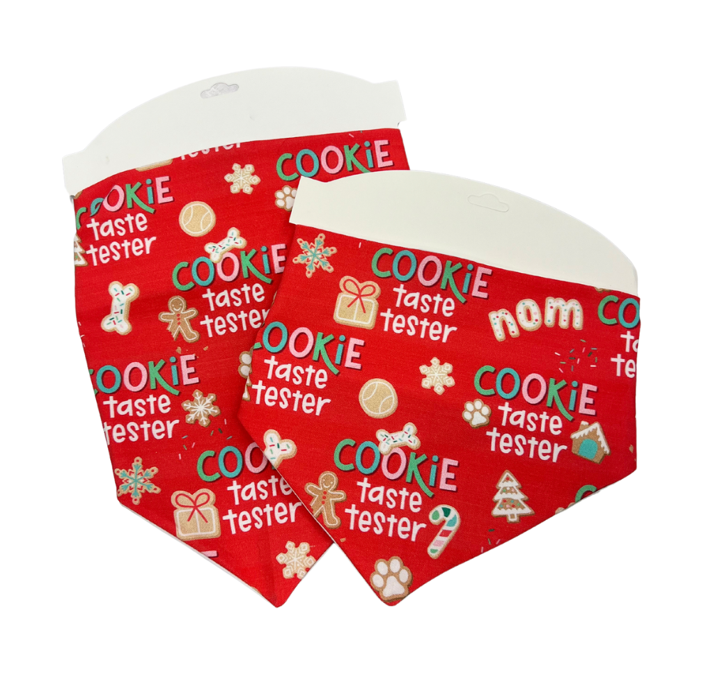 Cookie Tester Dog Bandana