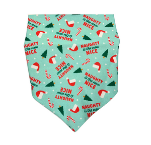 Naughty Nice Dog Bandana