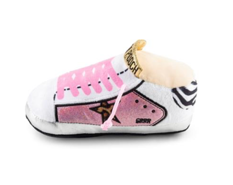 Golden Pooch Sneaker Toy (pink)