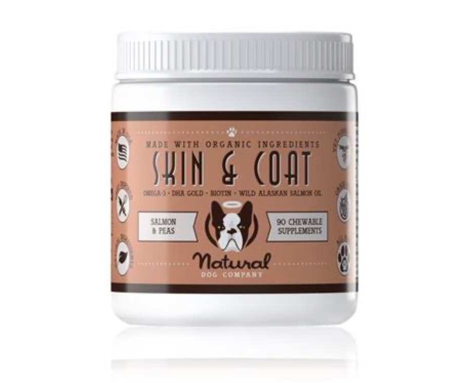 Skin & Coat Supplement (90 chews each)