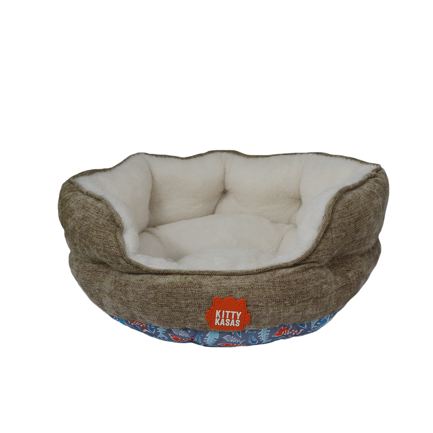 Kitty Kasa Bolster Cat Bed