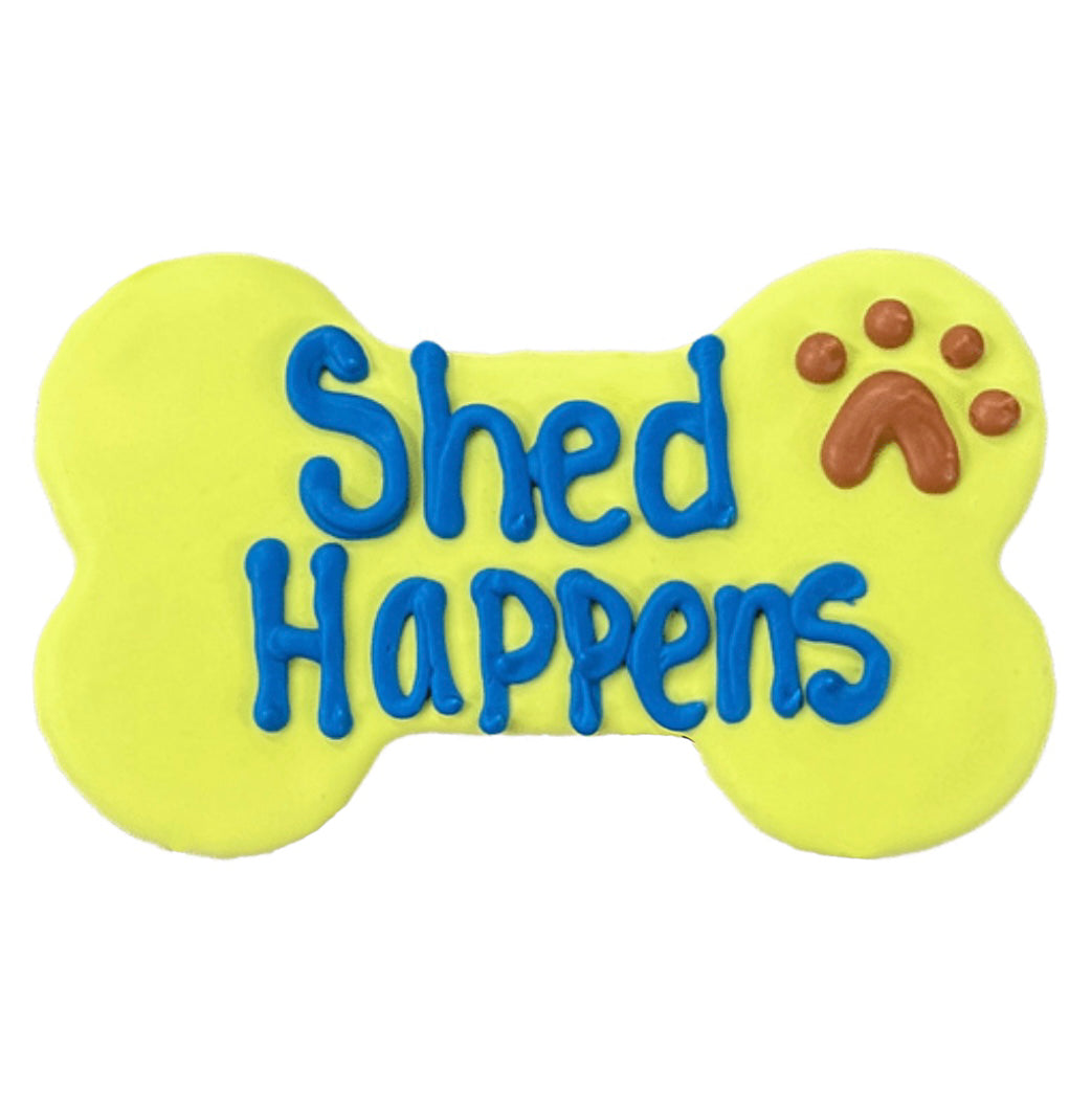 Shed Happens Dog Bone